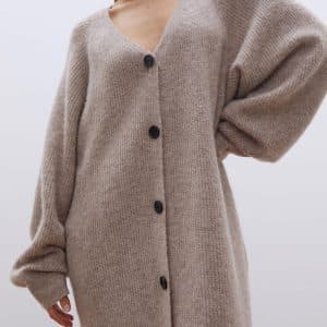 By Malene Birger Cyrus mohair-blend Cardigan Beige