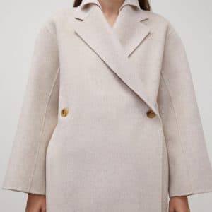 By Malene Birger Ayvia double-brested Coat Nature