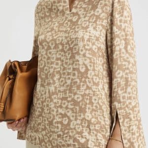 Solinos Blouse Beige