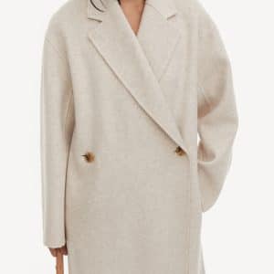 By Malene Birger Ayvian double-brested Coat Long Nature