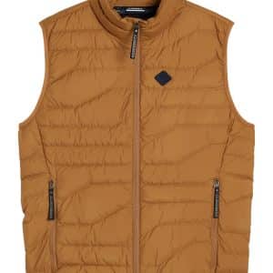 J.Lindeberg CLIFF LIGHT DOWN Vest Chipmunk