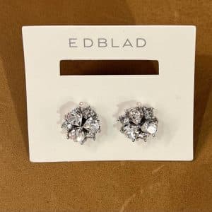 Edblad Earrings Heart Sparkle Studs Steel