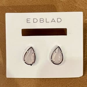 Edblad Earrings Melina Drop Studs Steel