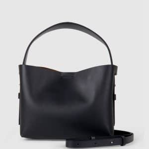 Second Female Leata Leather Bag Black