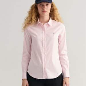 GANT Stretch Oxford Pink