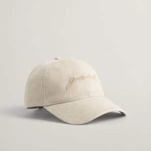 Gant Linen Cap Dry Sand