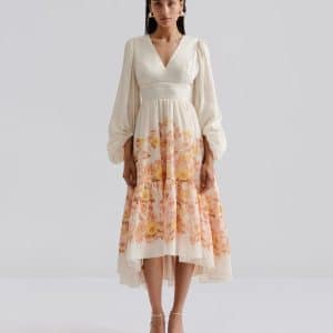Malina Sasia midi Dress