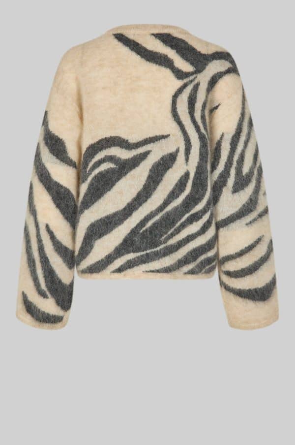 Second Female Zarah knit black beige XS - Bild 3