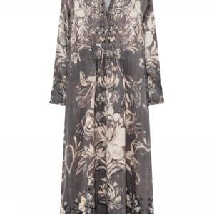 Gustav Hali Long Dress beige grey