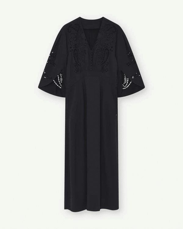 Gustav Kendi Long Dress Black