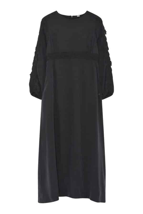 Gustav Hira Long Dress Black