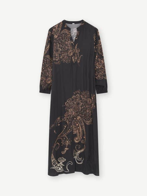 Gustav Anika Long Dress with belt