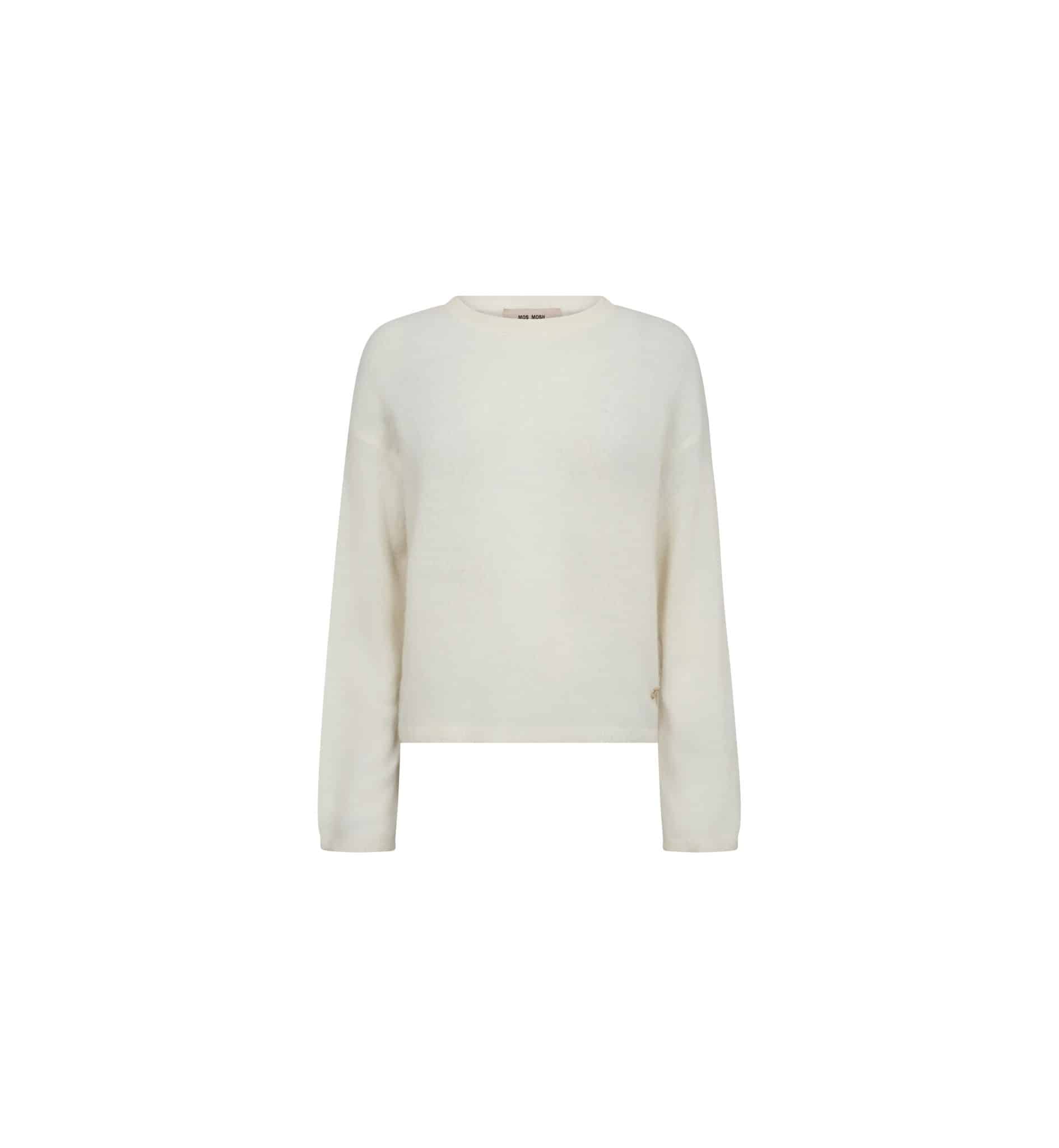 Mos Mosh MMMape O-Neck Knit Ecru - Image 3