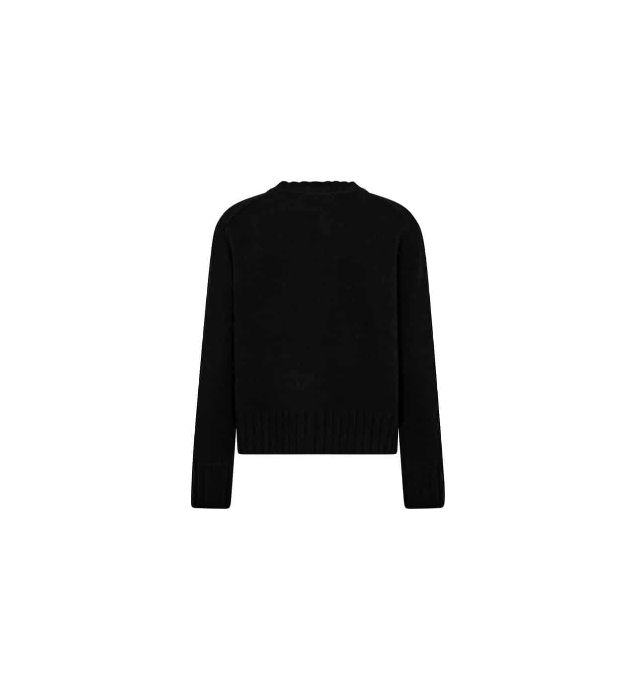 Mos Mosh MMZari Cashmere Crewneck Knit Black - Bild 3