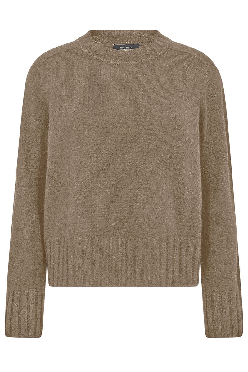 Mos Mosh MMZari Cashmere Crewneck Knit Brindle