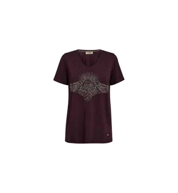 Mos Mosh MMNadine O-SS Deco Tee Fudge - Image 3