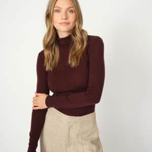 Mos Mosh MMBouch Rollneck Knit Fudge