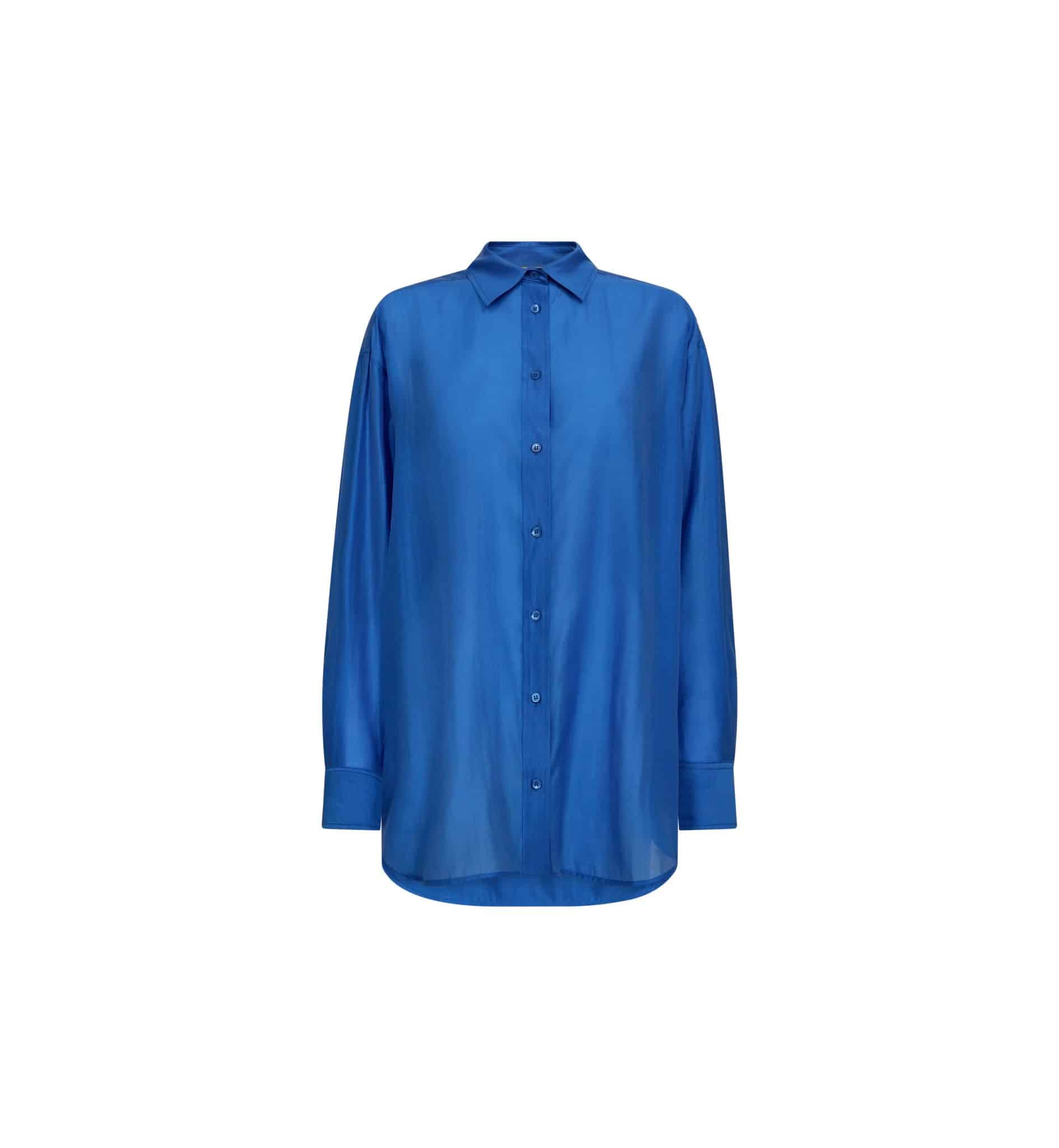 Mos Mosh MMDanika Shear Shirt Blue Lolite - Bild 3