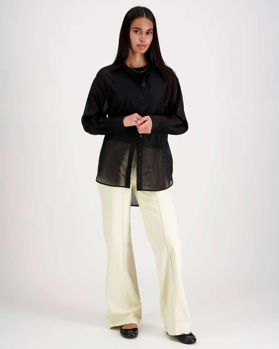 Mos Mosh MMDanika Shear Shirt Black
