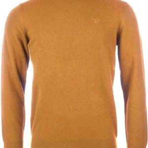 Barbour Essential Lambswool Crew DK Copper