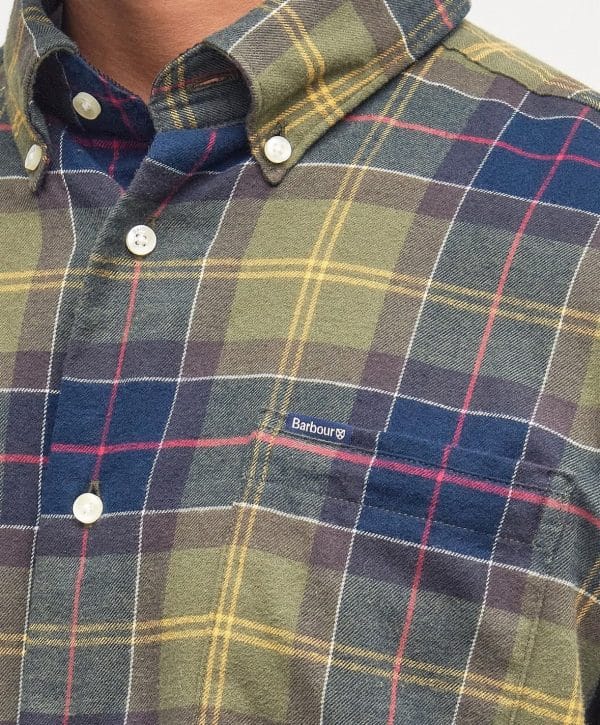 Barbour Fortrose Tailored Tartan Shirt Tartan - Image 6
