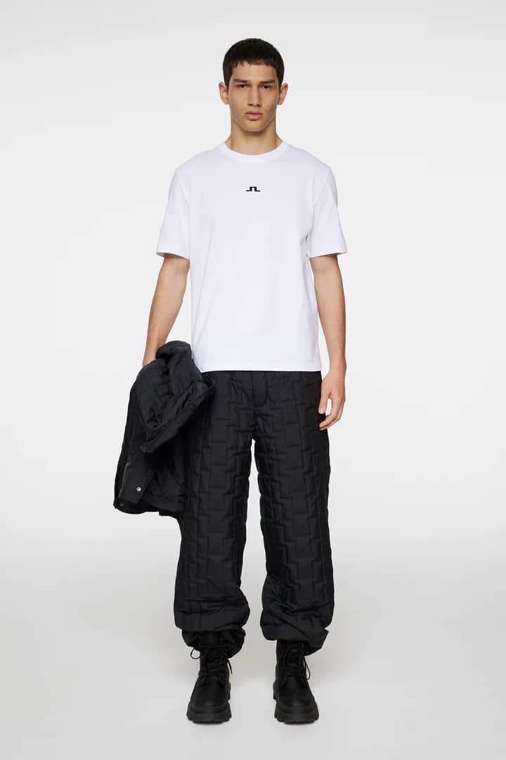 J.Lindeberg Parcie Logo Tee White