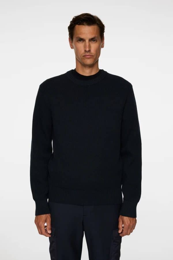 J.Lindeberg Oliver Structure Sweater Navy - Image 2