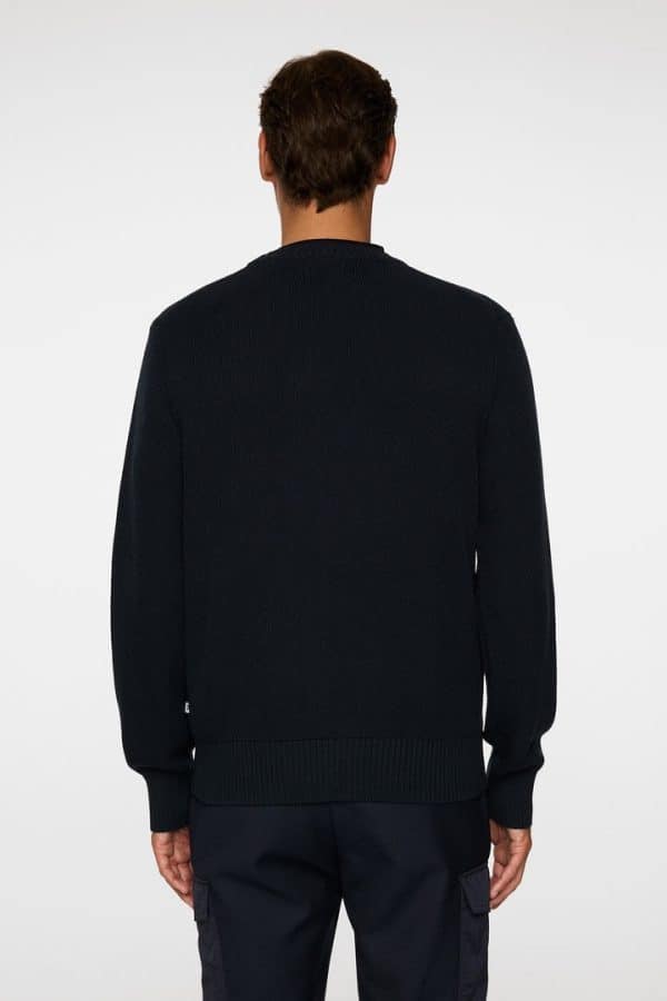 J.Lindeberg Oliver Structure Sweater Navy - Image 3