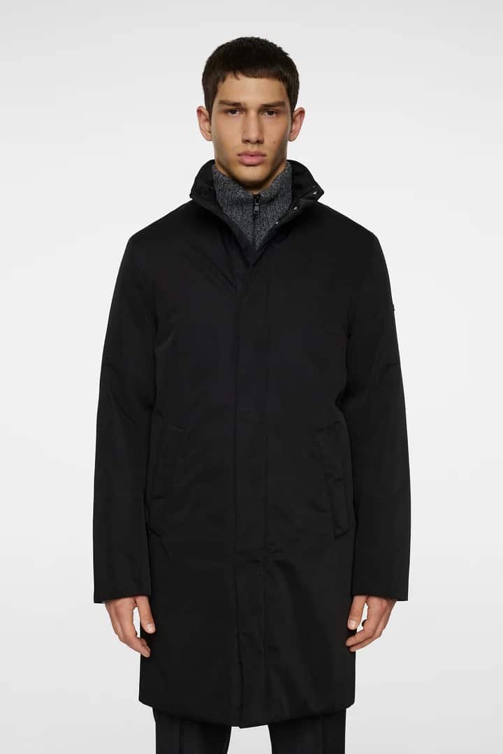 J.Lindeberg Hassan 2L Padded Coat Black - Image 2