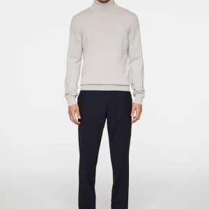 J.Lindeberg Kaden Merino Turtle Neck Moonbeam Melange
