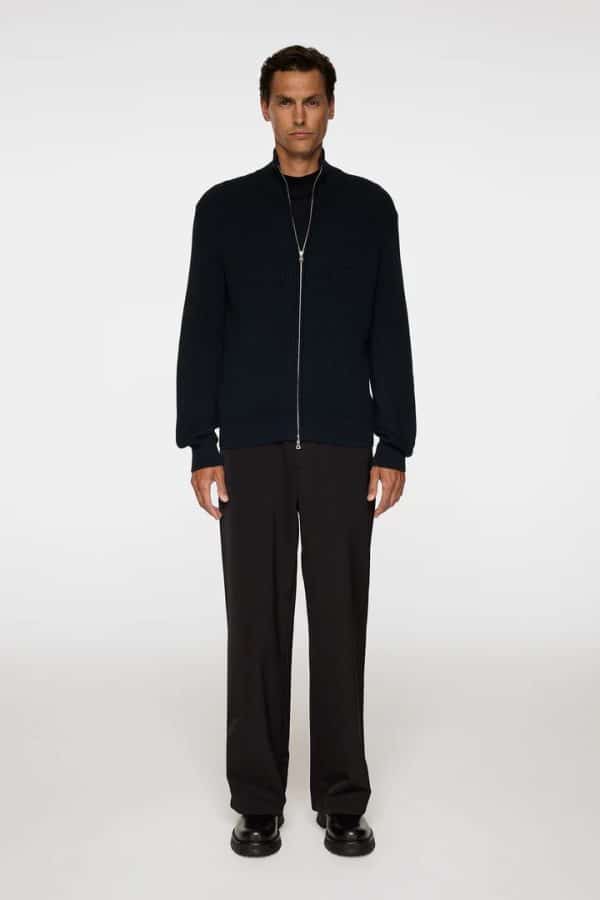 J.Lindeberg Alexis Full Zip Cardigan Navy