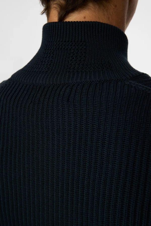 J.Lindeberg Alexis Full Zip Cardigan Navy - Image 6