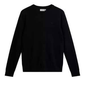 J.Lindeberg  Keane Merino Crew Neck Black