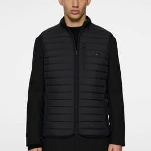 J.Lindeberg Pace Down liner Vest Black