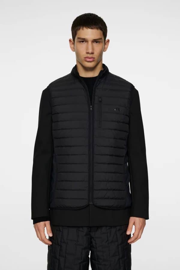 J.Lindeberg Pace Down liner Vest Black