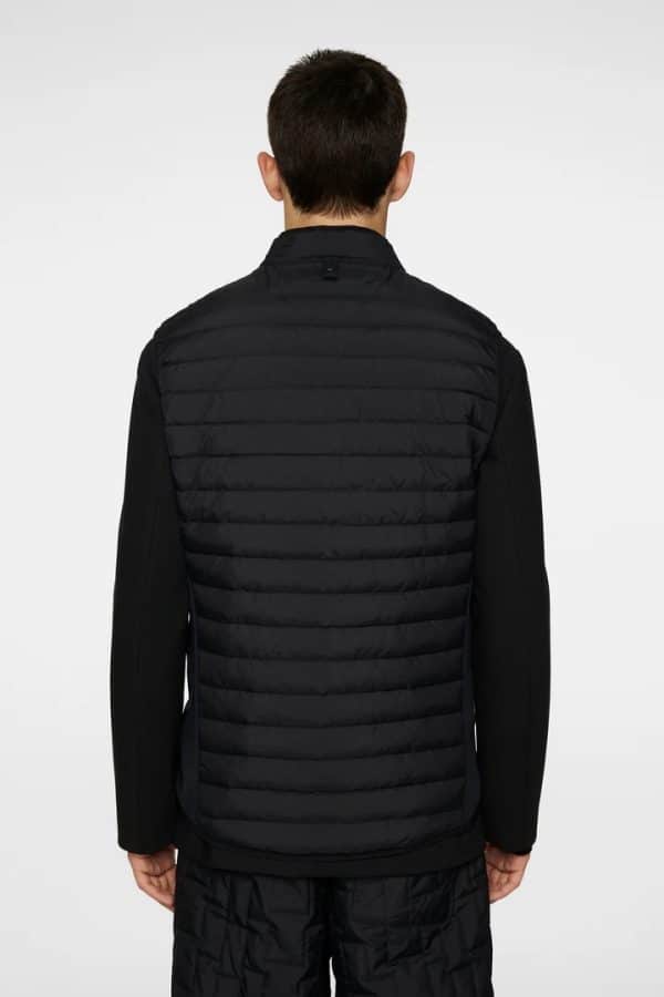 J.Lindeberg Pace Down liner Vest Black - Image 2