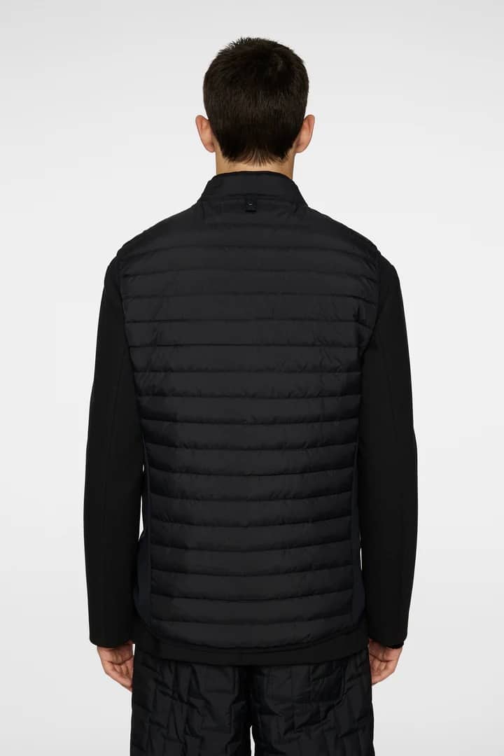 J.Lindeberg Pace Down liner Vest Black - Image 2