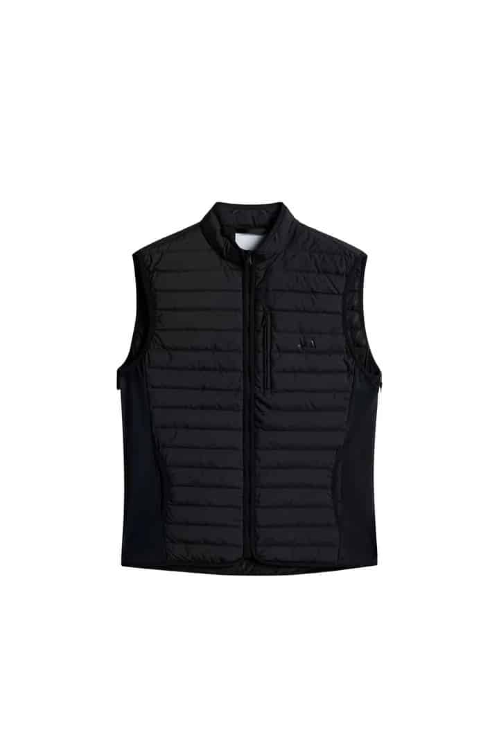 J.Lindeberg Pace Down liner Vest Black - Image 3