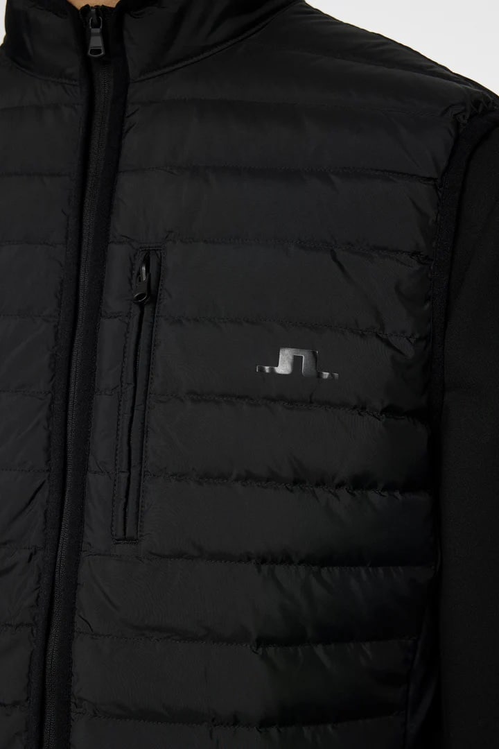 J.Lindeberg Pace Down liner Vest Black - Image 6
