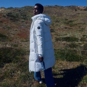 Mos Mosh Nova Square Down Coat Offwhite