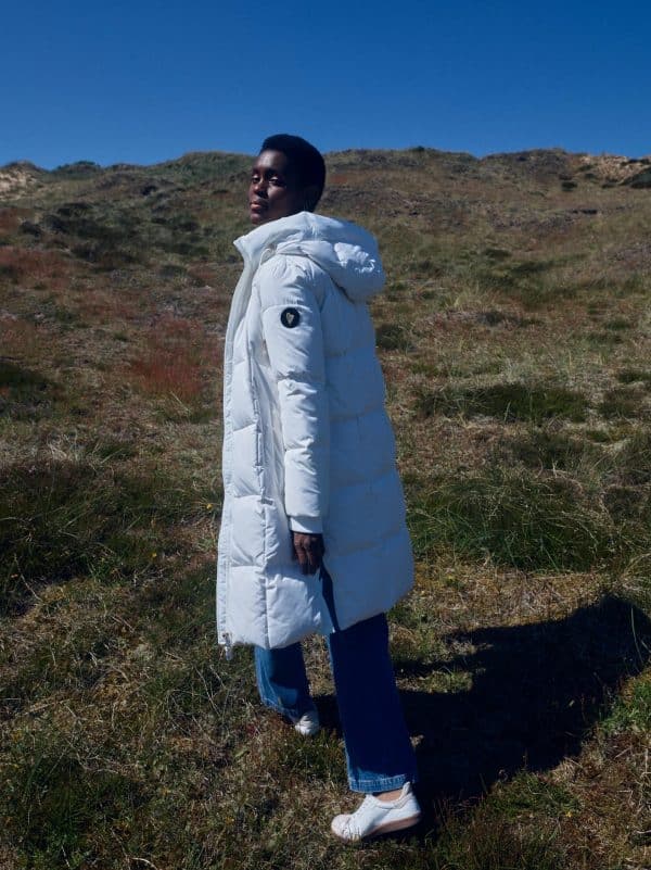 Mos Mosh Nova Square Down Coat Offwhite