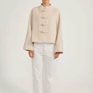 O’TAY Lily Coat - Porcelain