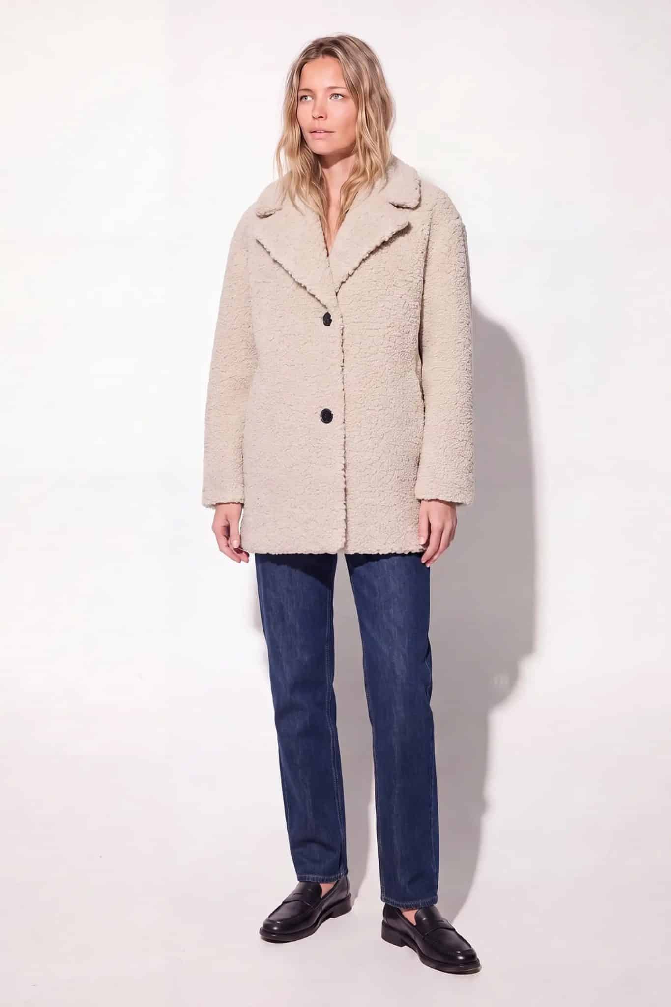 ROCKANDBLUE VERA COAT IVORY BEIGE - Image 4
