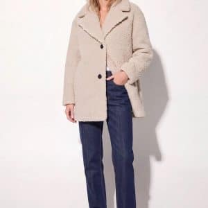 ROCKANDBLUE VERA COAT IVORY BEIGE