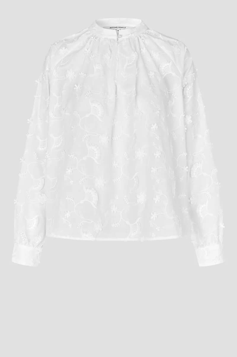 Second Female Rosalil Blouse Bright White - Image 7
