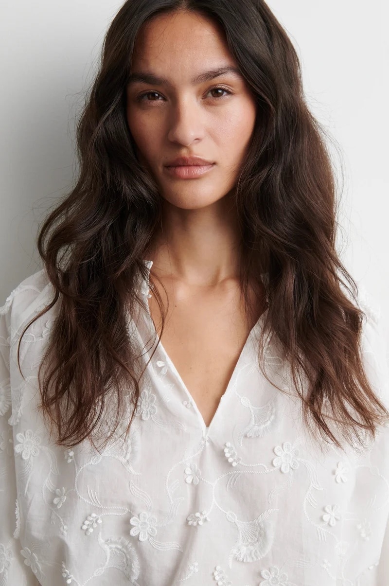 Second Female Rosalil Blouse Bright White - Image 6
