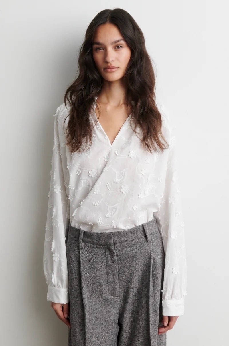 Second Female Rosalil Blouse Bright White
