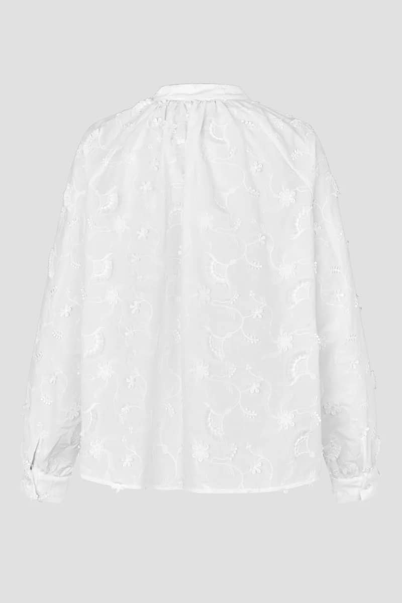 Second Female Rosalil Blouse Bright White - Image 8