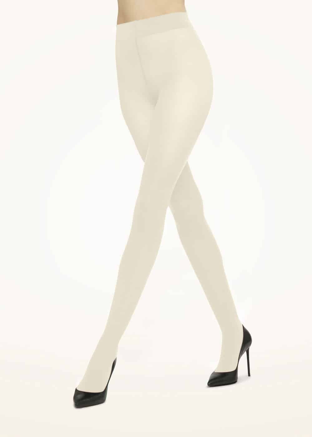 Wolford Velvet de Luxe 66 Ecru
