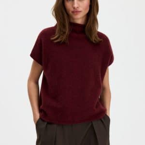 Filippa K Ximena Sweater Mahogany Red